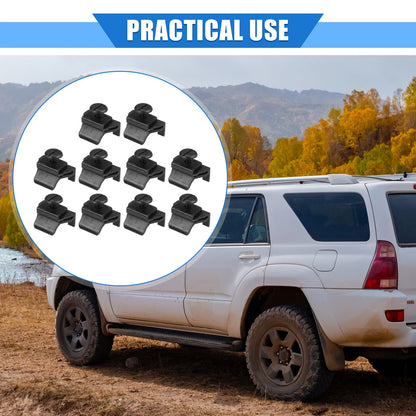 Set of 10 Front Fender Bumper Cover Clips for Toyota Camry (2004–2011)