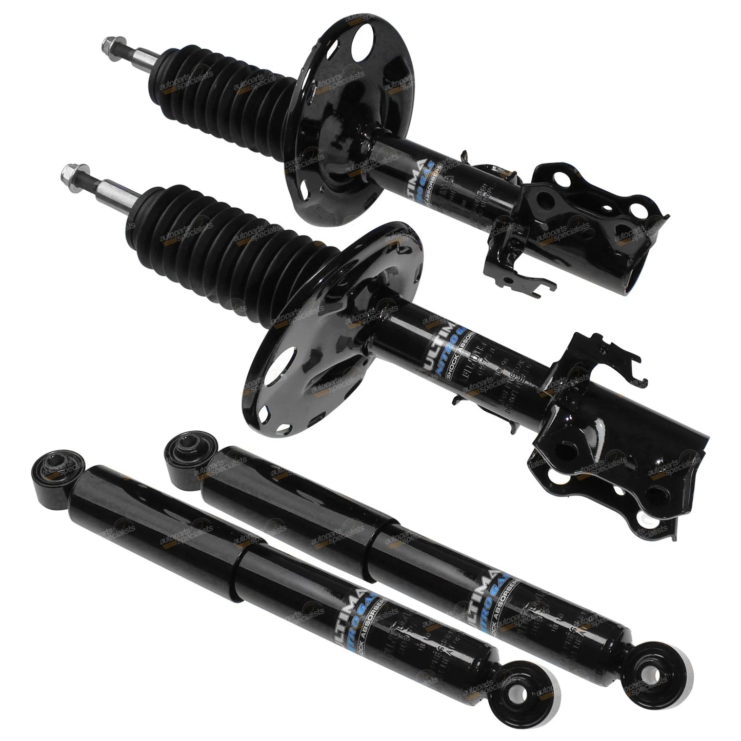Set of 4 Strut Shock Absorbers for Toyota Rav4 (2006–2011)