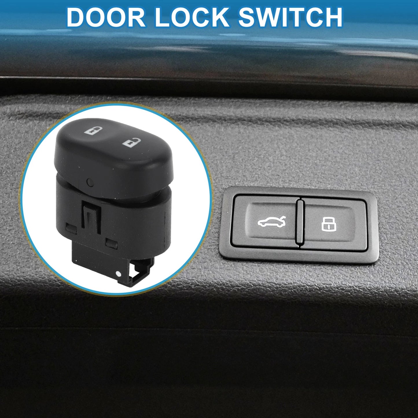Door Lock Switch No. 15835662 for Chevrolet Malibu (2008–2009)