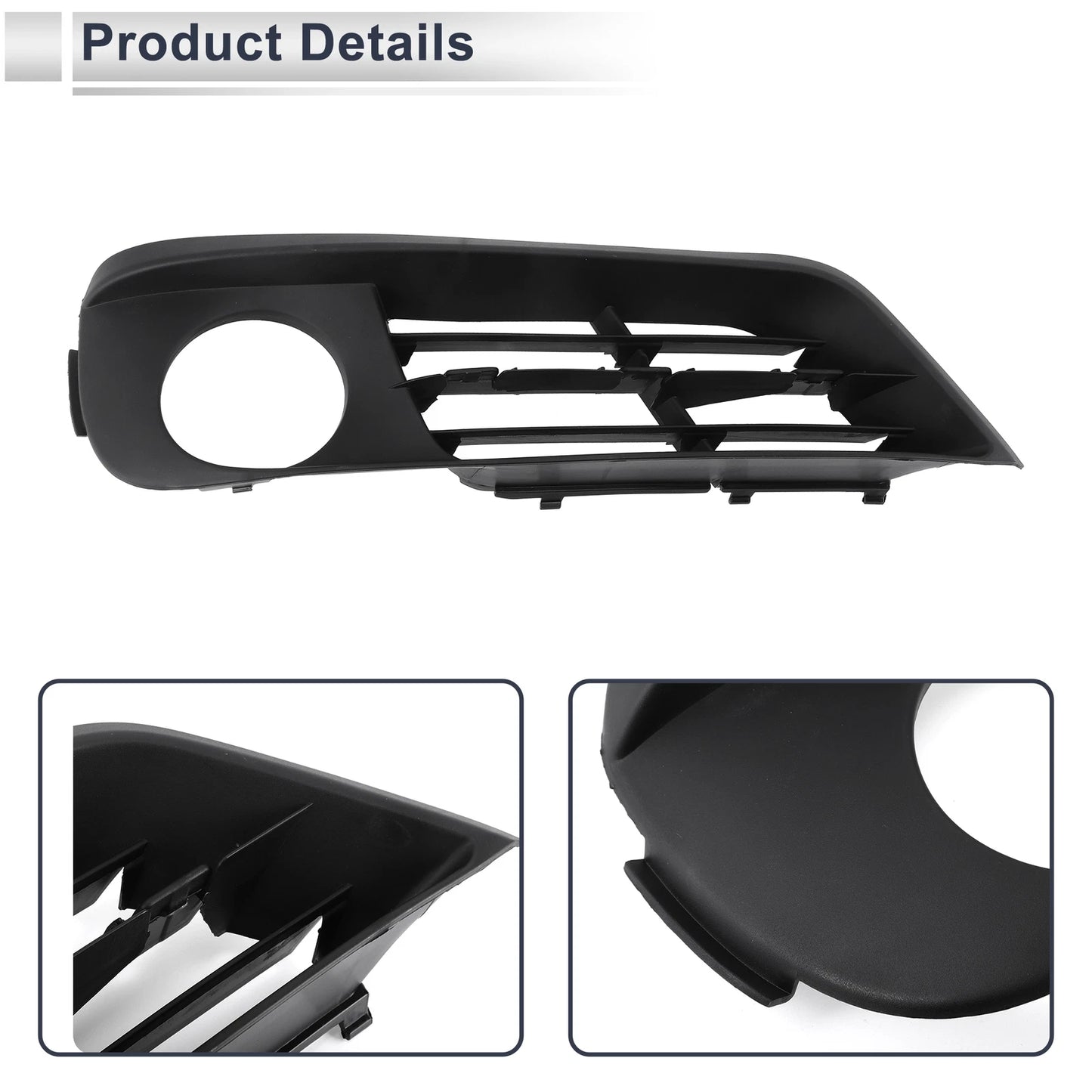 1 Pc Fog Light Grill for BMW 535i GT (2010–2017) No. 51117331672