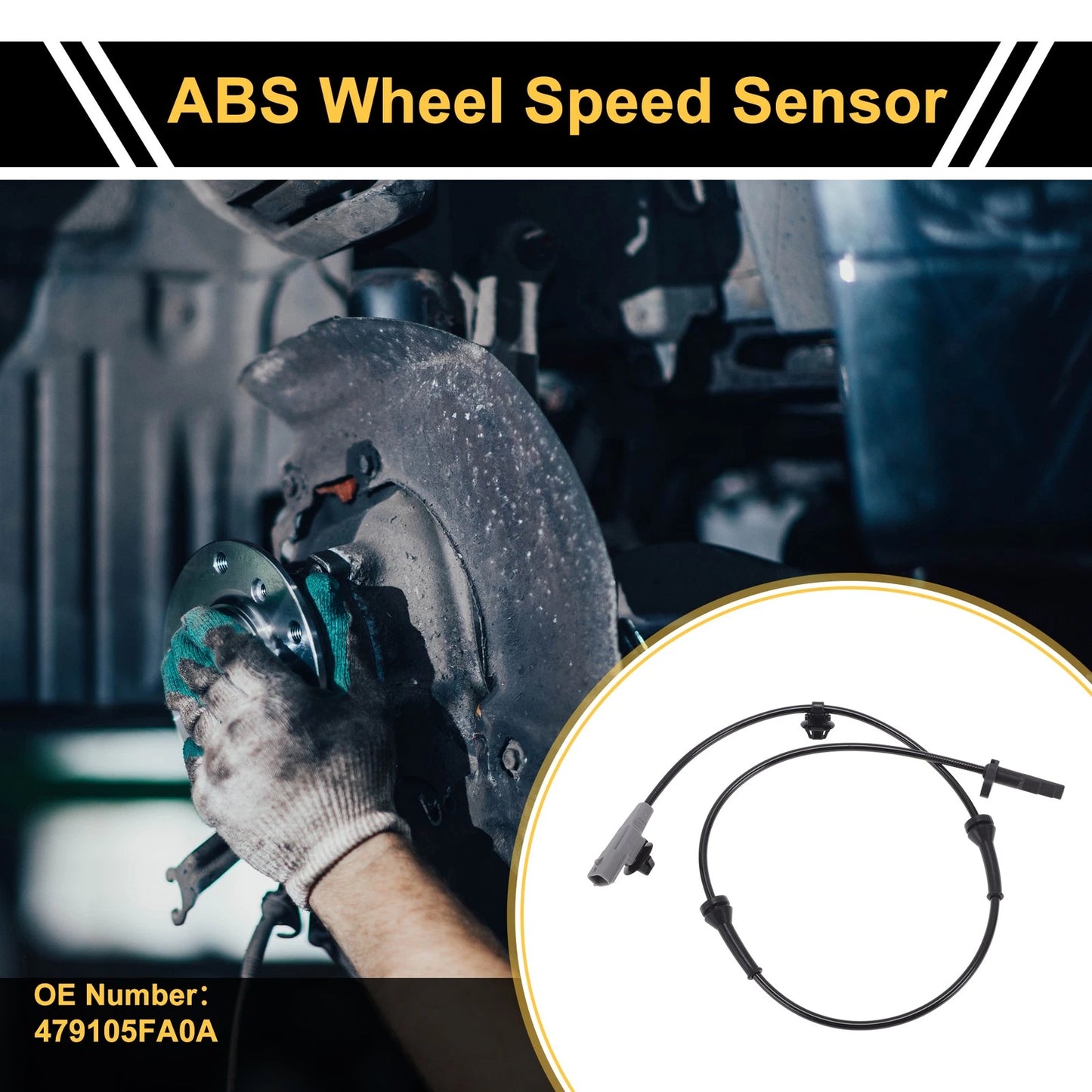 ABS Wheel Speed Sensor No. 479105FA0A for Nissan X-Trail (2001–2014)