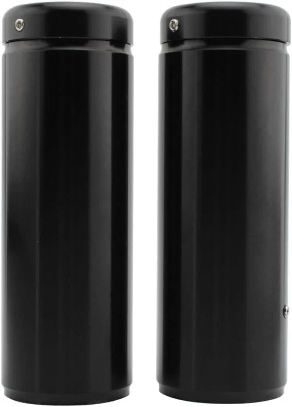 6Pcs Fork Cover Caps for Harley Street Bob FXBB (2018-2021) Black
