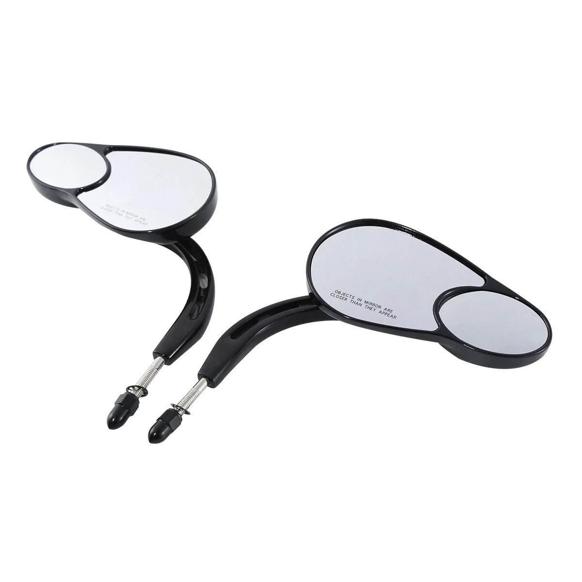 8mm Rear View Mirrors for Harley Touring Road King Tri Glide Ultra