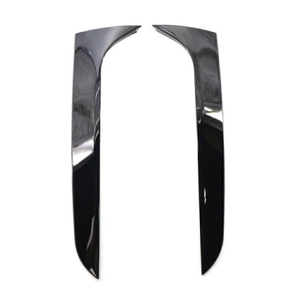 Carbon Fiber Console AC/CD Panel Frame Cover Trim for Audi A4 A5 (2010–2016)