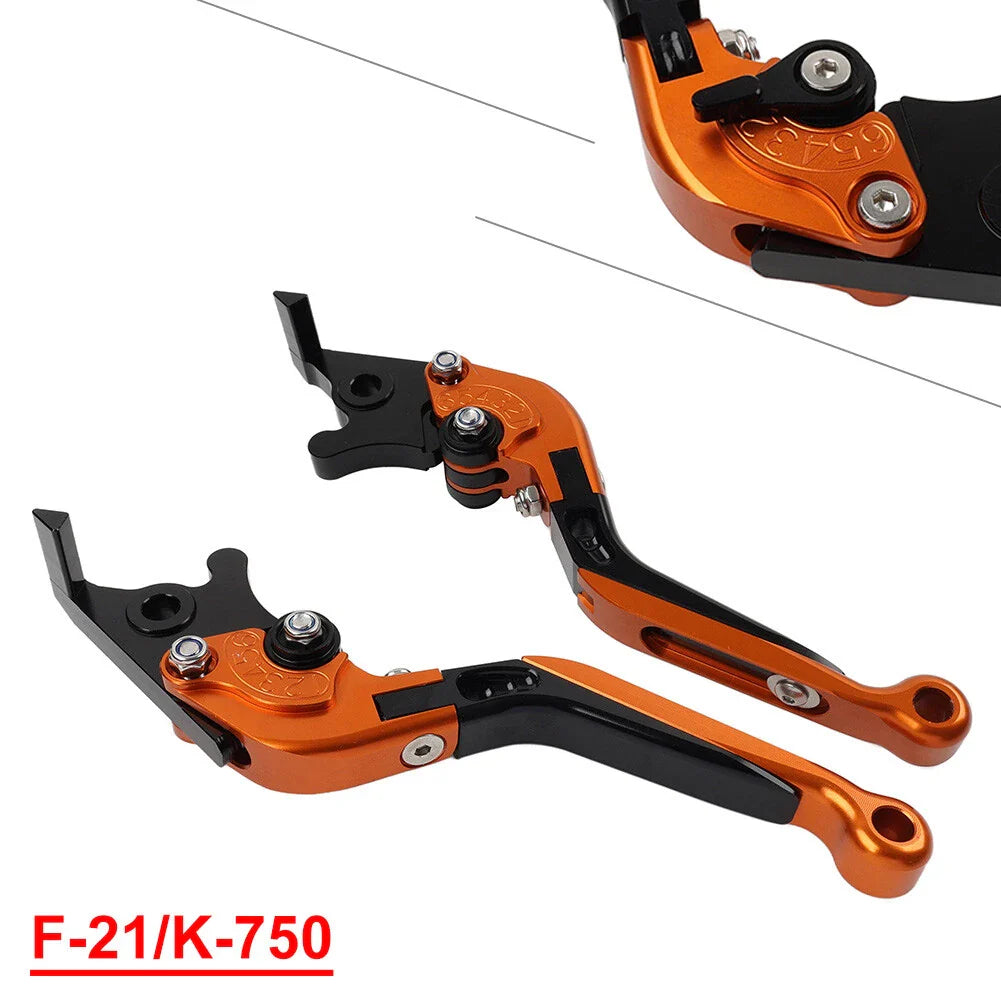 Extendable Brake Clutch Levers  for Kawasaki Z650 Z900 Ninja650R (2017-2022)