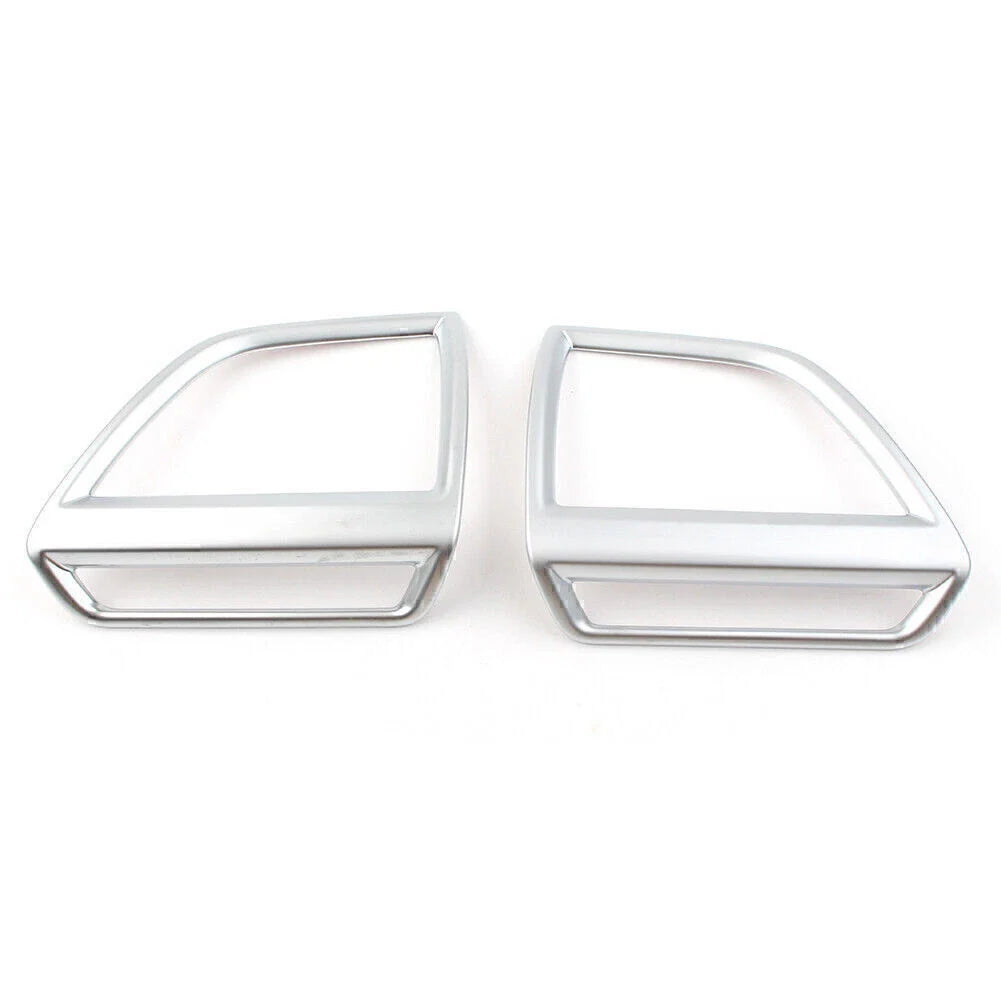 Silver Interior Side Air Vent Outlet Cover Trim for Subaru Forester (2019-2020)