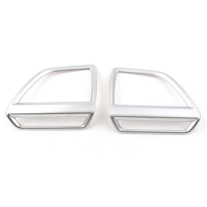 Silver Interior Side Air Vent Outlet Cover Trim for Subaru Forester (2019-2020)