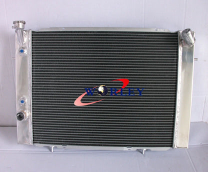 3-Row Aluminum Radiator with Fan for Holden Commodore VB VC VH VK V8 (1979–1986)