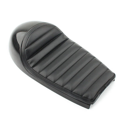 Universal Cafe Racer Seat Pan Vintage Cushion for Scrambler Black
