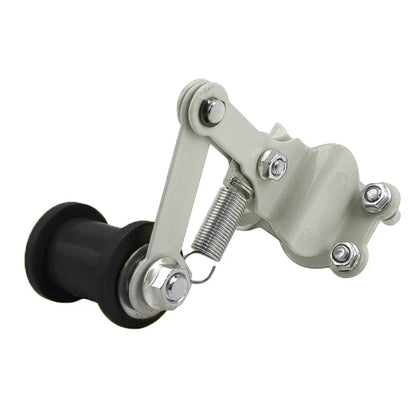 Bolt-On Chain Tensioner & Roller Adjuster for Motorcycle ATV Dirt Bike Black/White