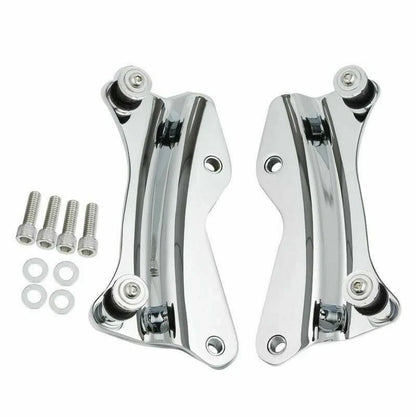 Chrome Stealth Luggage Rack Docking Hardware for Harley Touring (2014-2024)