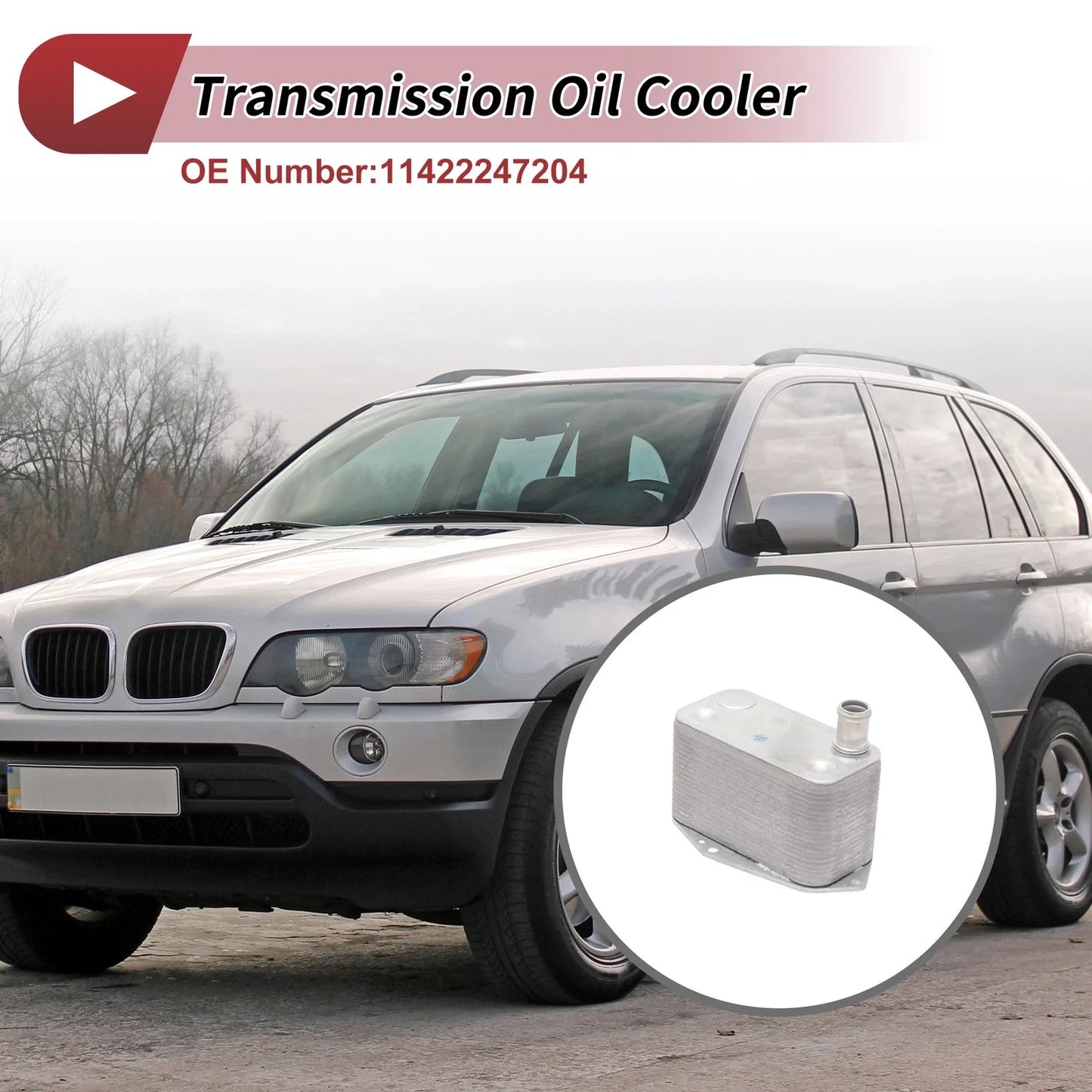 Engine Oil Cooler for BMW 3 Series E46 (1998-2005) Trans Cooler 1 Set