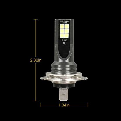 2 x H7 LED Headlight Conversion 110W 30000LM 6000K Canbus Error