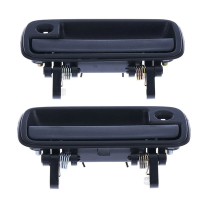 2X Outer Door Handles for Suzuki Vitara (1988–1998) - Black