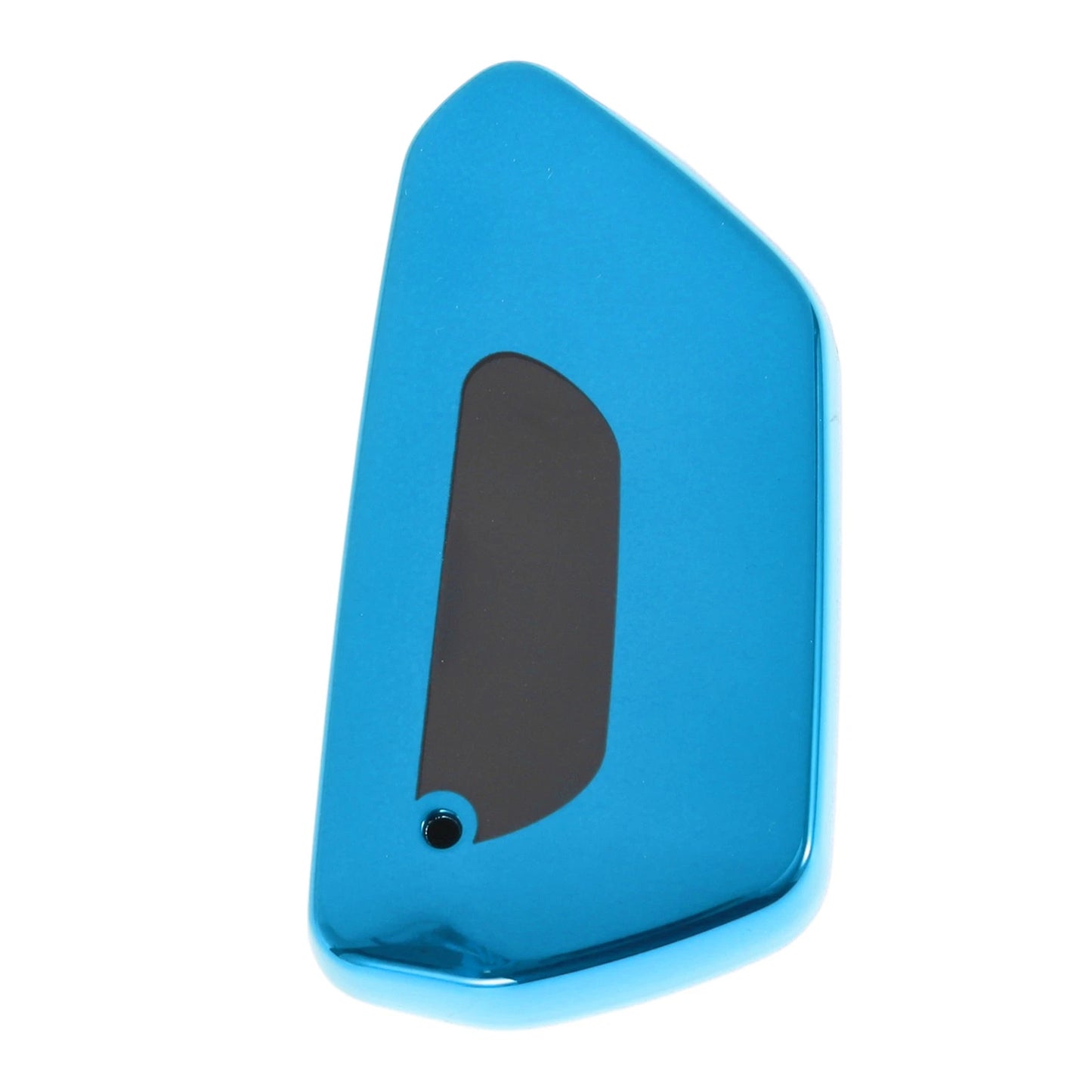 Blue TPU Car Key Case for VW Golf 8 (2020–Present) - 3 Buttons