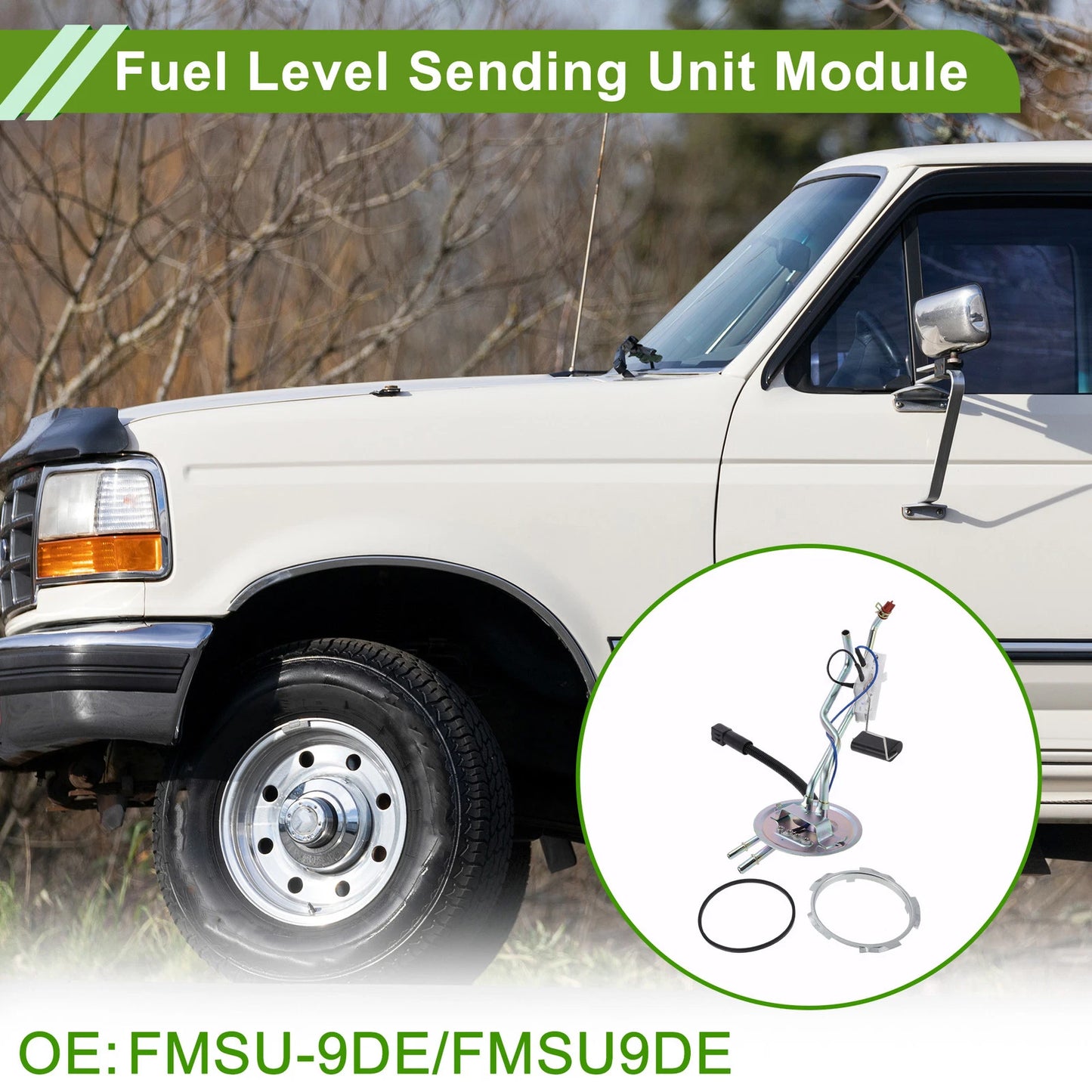 Fuel Sender and Hanger Assembly for Ford F250 F350 (1994–1997) 19 Gallon Diesel