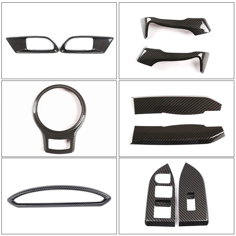 ABS Carbon Fiber Cover for Toyota GT86, Subaru BRZ, FR-S (2012–2020)