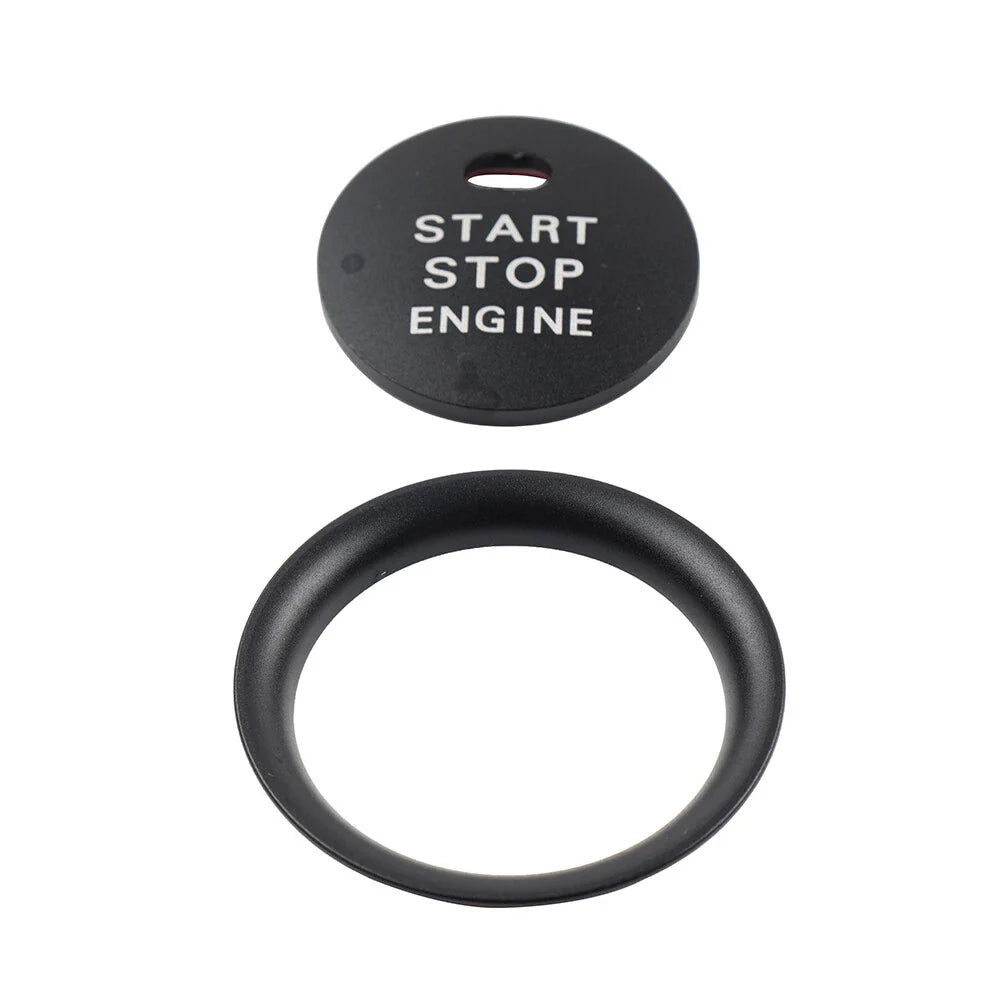 Black Engine Start Push Button Cover Ring Trim for Mazda 3 6 CX-5 (2003-2023)