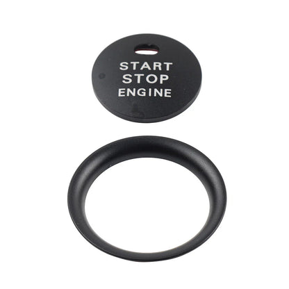 Black Engine Start Push Button Cover Ring Trim for Mazda 3 6 CX-5 (2003-2023)