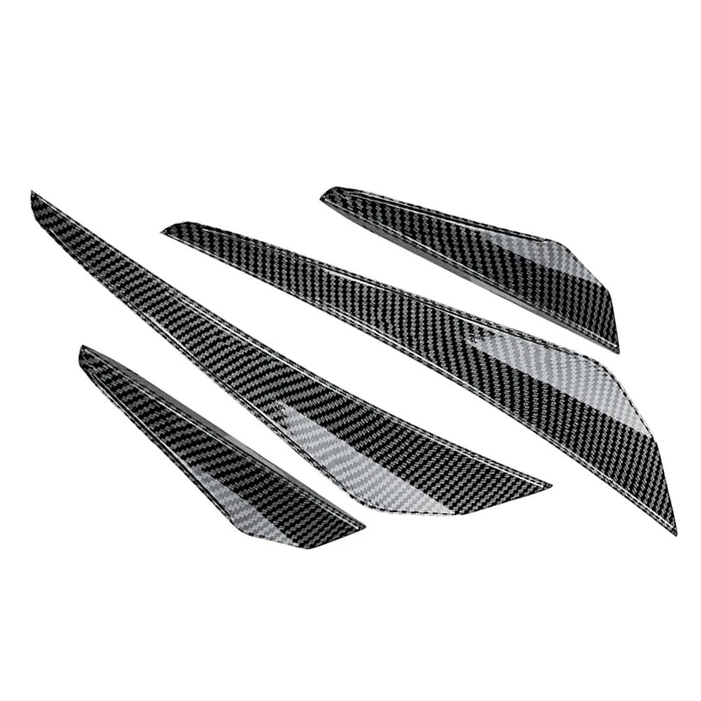 Front Bumper Side Splitter for VW Golf 8 GTD GTE R Line (2020-2023)