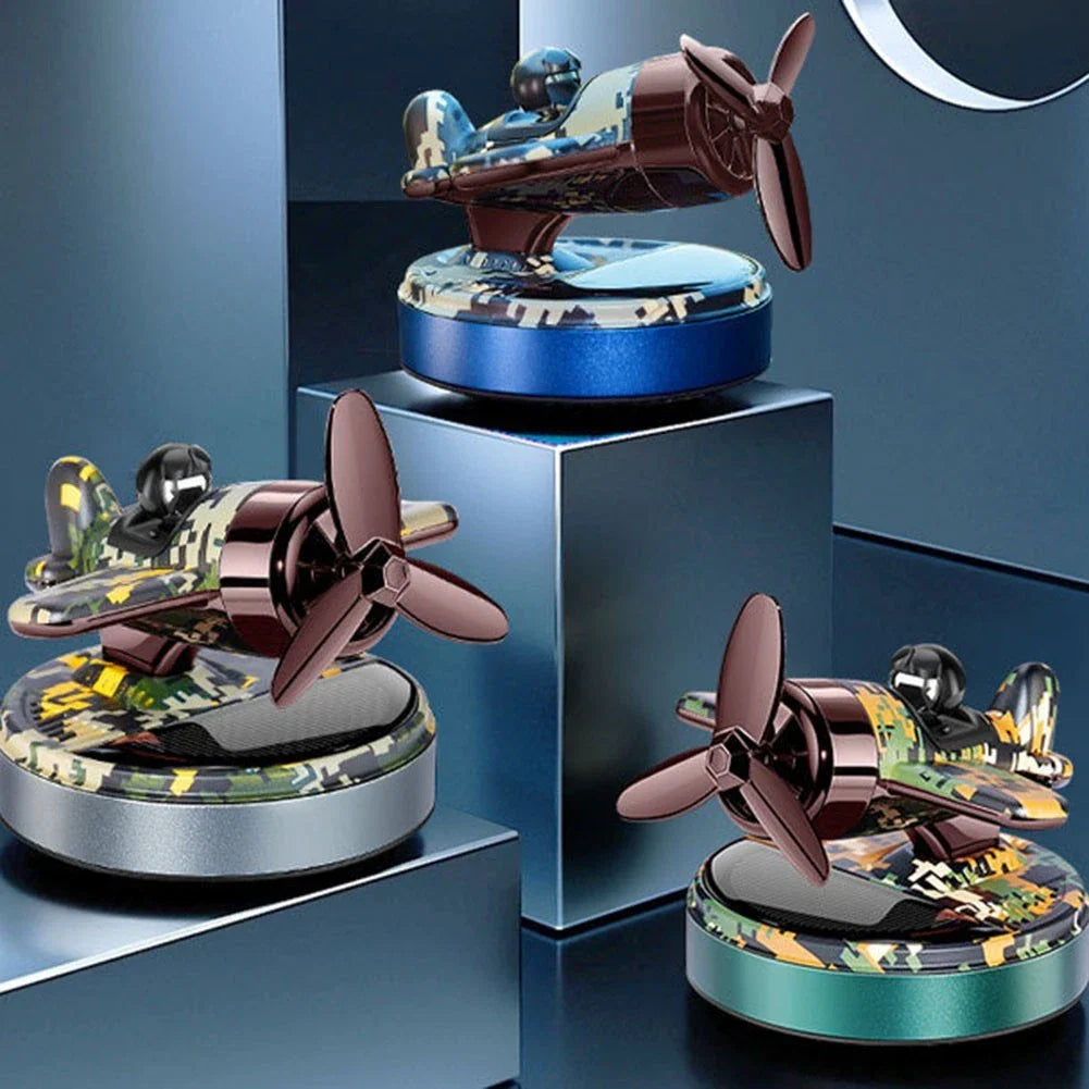Diffuser Rotating Purifier Styled Like Fighter Ornament