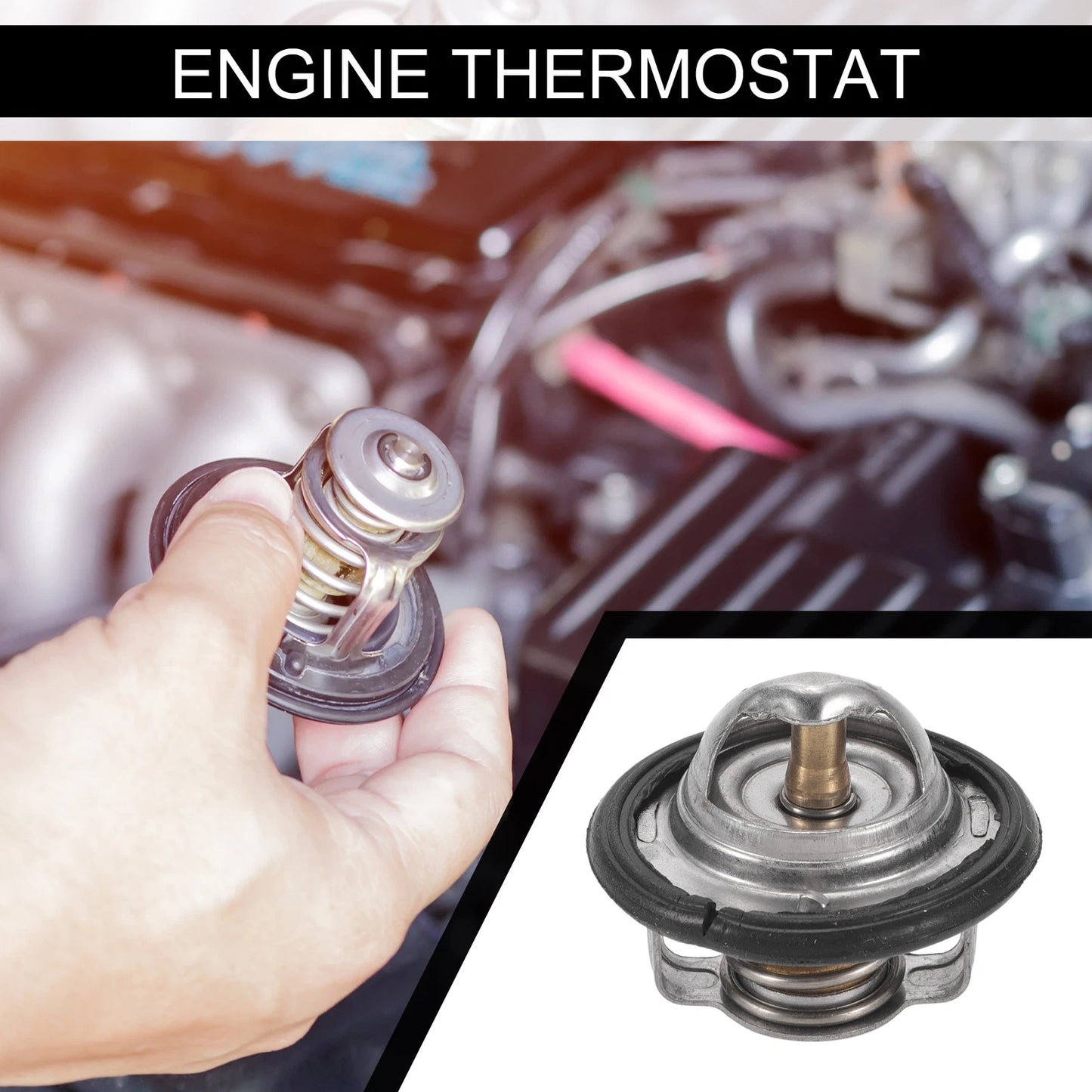 Engine Coolant Thermostat for Suzuki Cappuccino (1992–1995) No. 1760082810