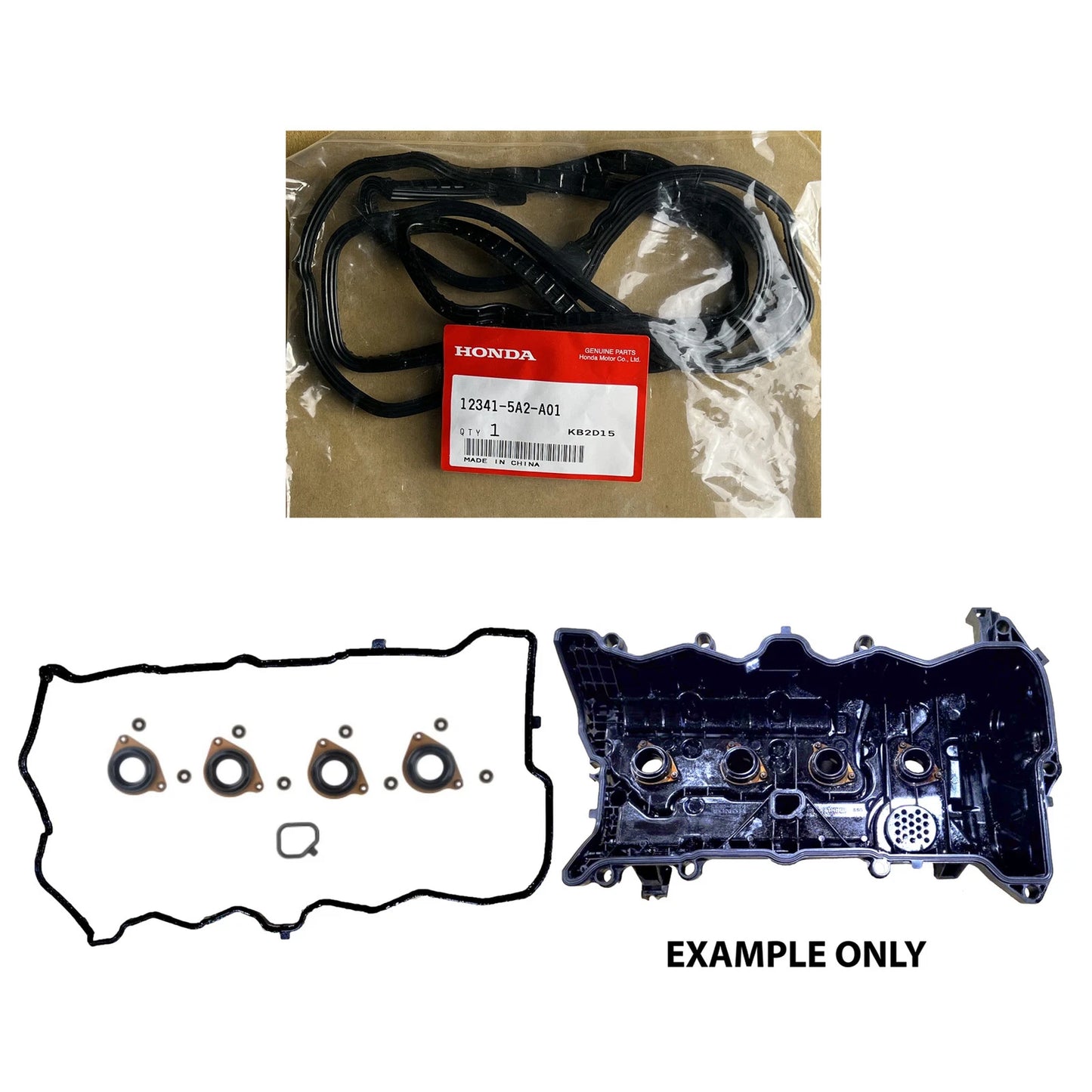 Set of 2 Valve Rocker Cover Gaskets for Honda K24