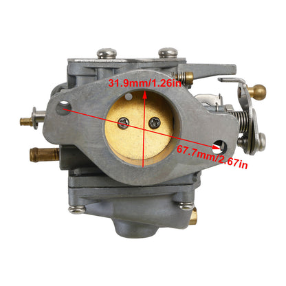 Carburetor for Yamaha 2-Stroke 60HP E60M T60 Outboard (1990–1999)