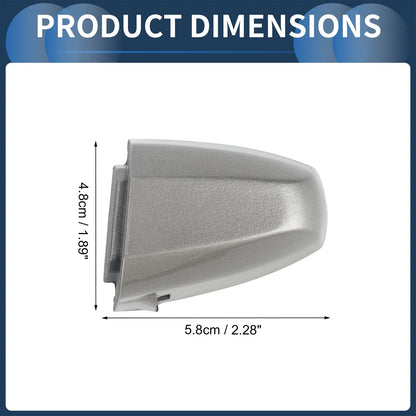Door Handle Cover Front Left for BMW X1 X2 Silver Tone (2015-2018)