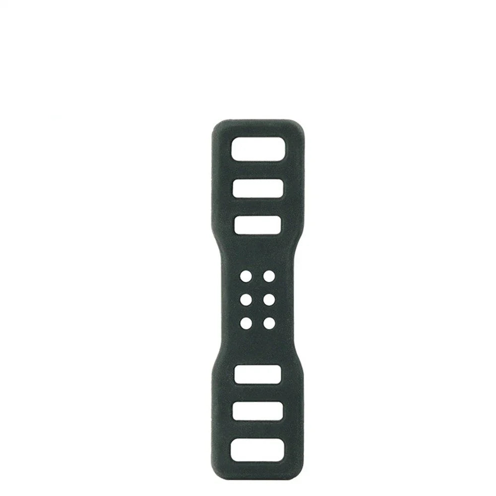 4 x 92mm Silicone Driving Recorder Bandage Strap for DVR