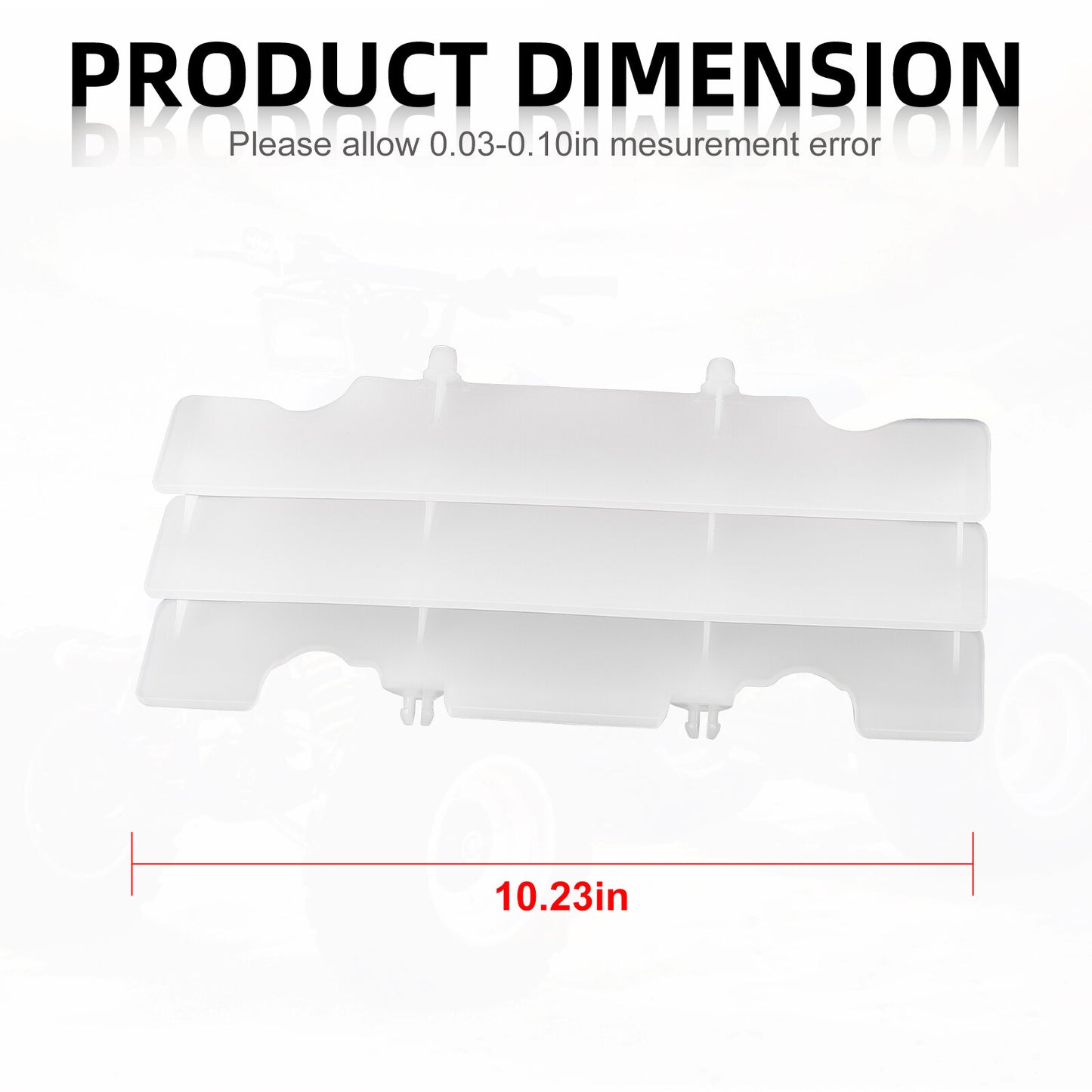 Set of 2 Radiator Grille Louvre Guards for Honda CR125R (1992–1997)