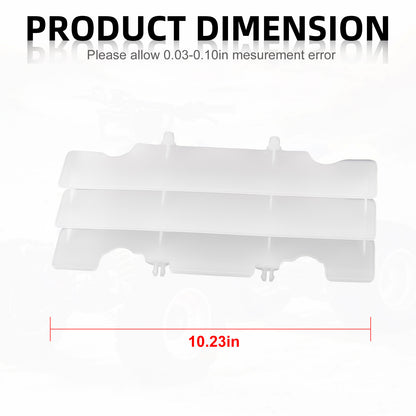 Set of 2 Radiator Grille Louvre Guards for Honda CR125R (1992–1997)