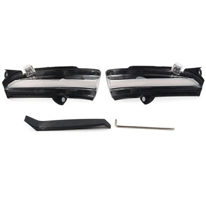 2X Dynamic LED Clear Turn Signal Light for Ford Mondeo (2014–2018)