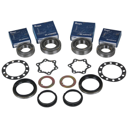 2 Front Wheel Bearing and Oil Seal Kits for Ford Maverick 4x4 (1988–1994)
