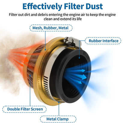 Air Filter for Motorcycle (44mm)