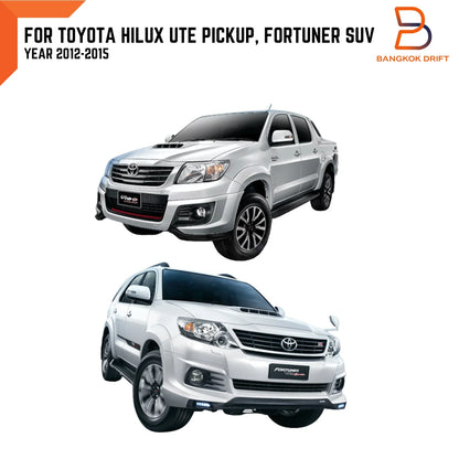 4 x TRD Wheel Center Cap Hub Covers for Toyota Hilux Fortuner (2015-2023)