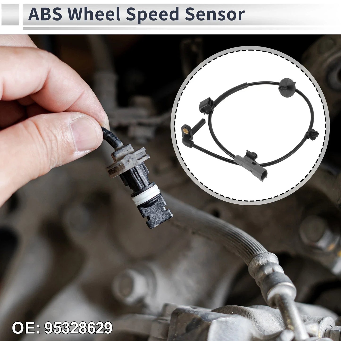 ABS Wheel Speed Sensor for Chevrolet Trax (2015-2022) 1 x Rear Left Sensor