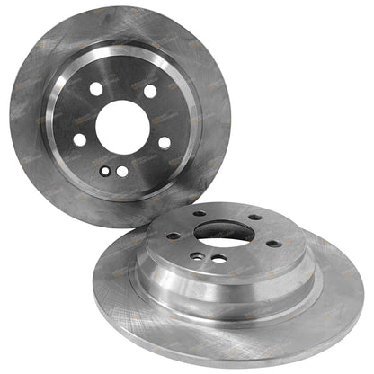 2 Rear Disc Brake Rotors for Mercedes-Benz Viano W639 (2011–2012) 296mm