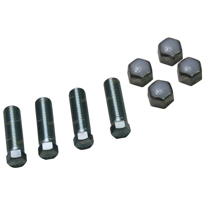 Set of 4 Steering Lock Stop Caps with Bolts for Nissan Navara D22 (1988–2010)