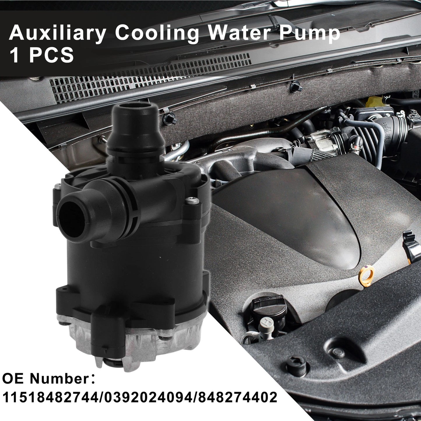 Auxiliary Cooling Water Pump for BMW G31 (2017) No. 11518482744, 0392024094