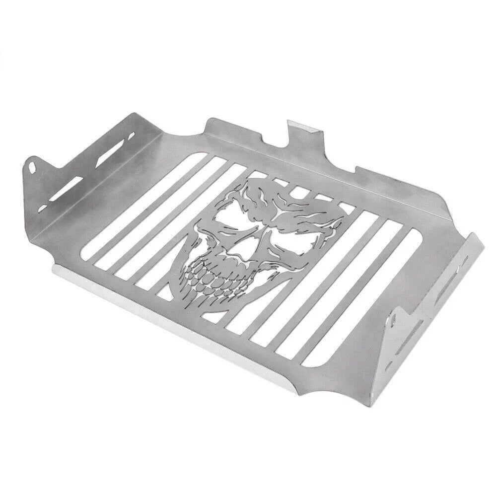 Motor Skull Radiator Grille Guard Cover for Honda Magna VF750 (1994-2004)