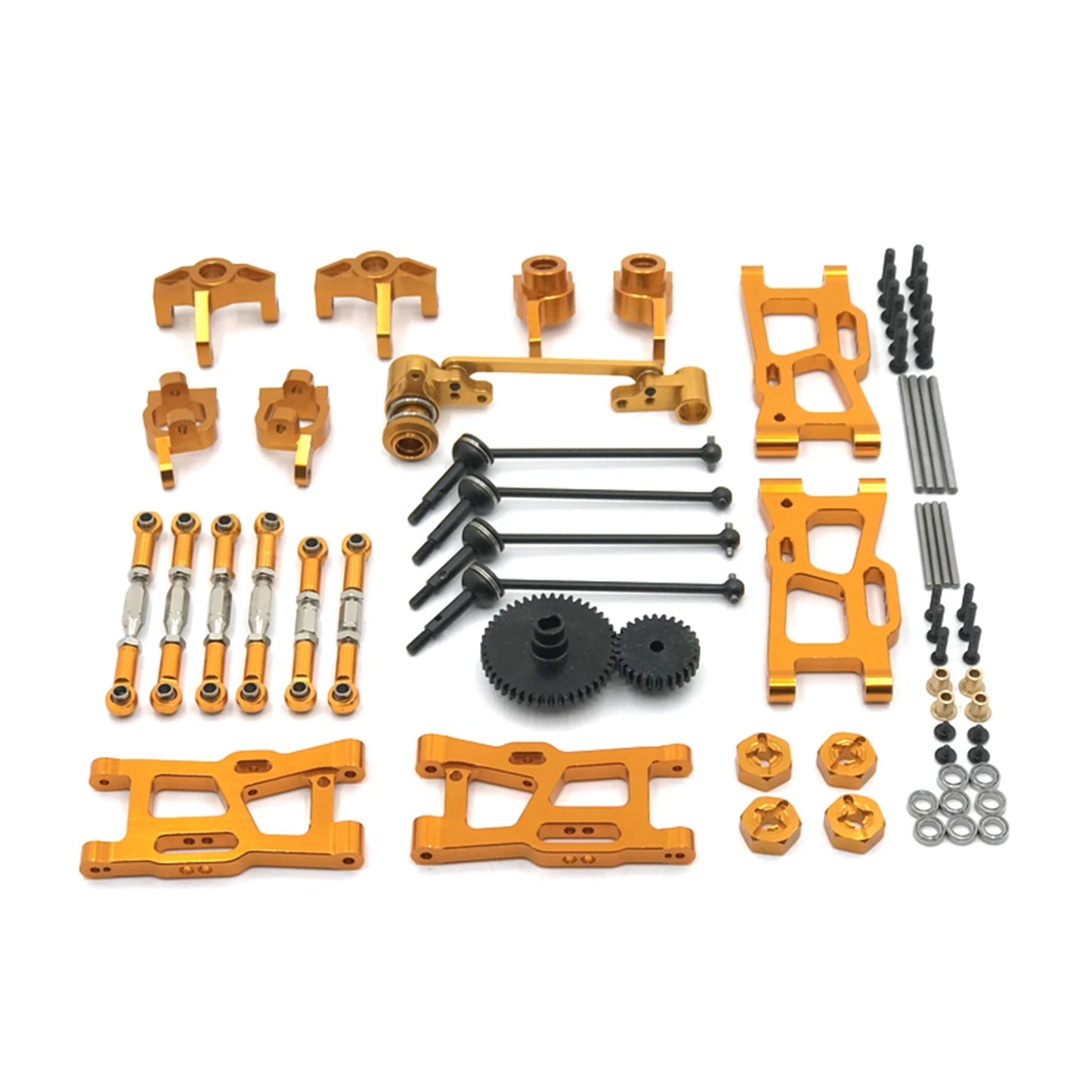 Metal RC Kits Setup for Wltoys 144001 144002 124016 124017 124018 (1/12 1/14)
