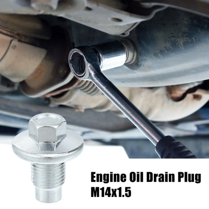 Engine Oil Drain Plug Screw M14x1.5 for Mercedes-Benz Dodge