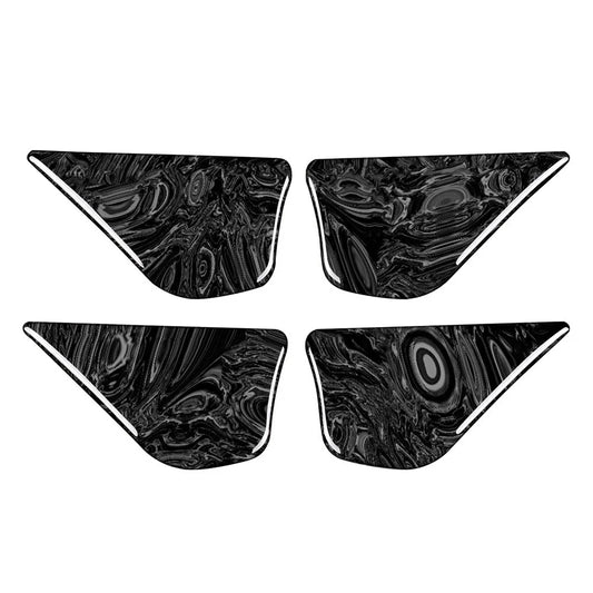 4 Pcs Door Handle Bowl Covers for Mercedes Benz GLC Class (2015-2022)