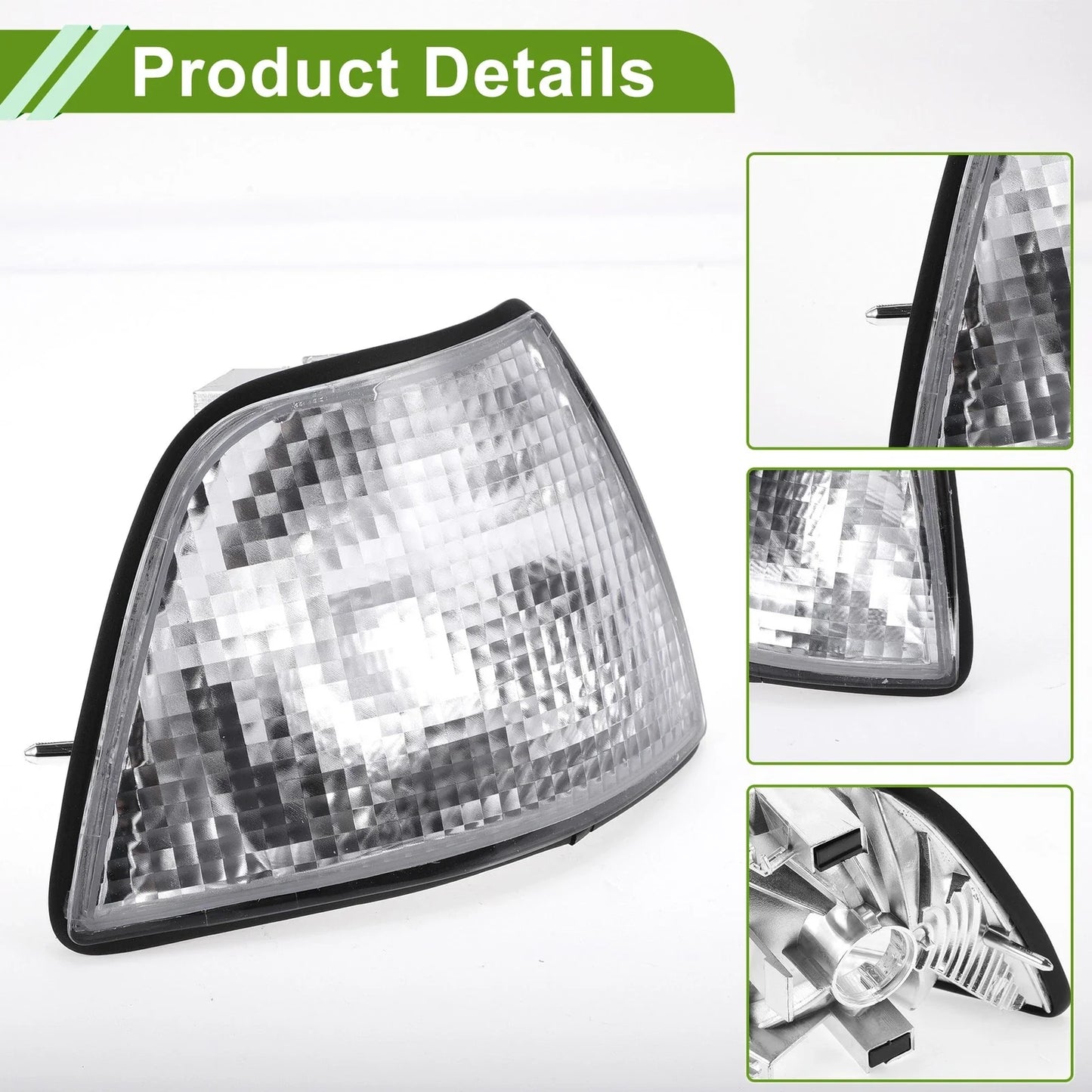 1Pc Right Corner Signal Light Cover for BMW 3 (1992 - 1998)