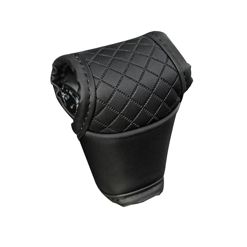 Gear Shift Cover PU-Leather Shift Lever Cover