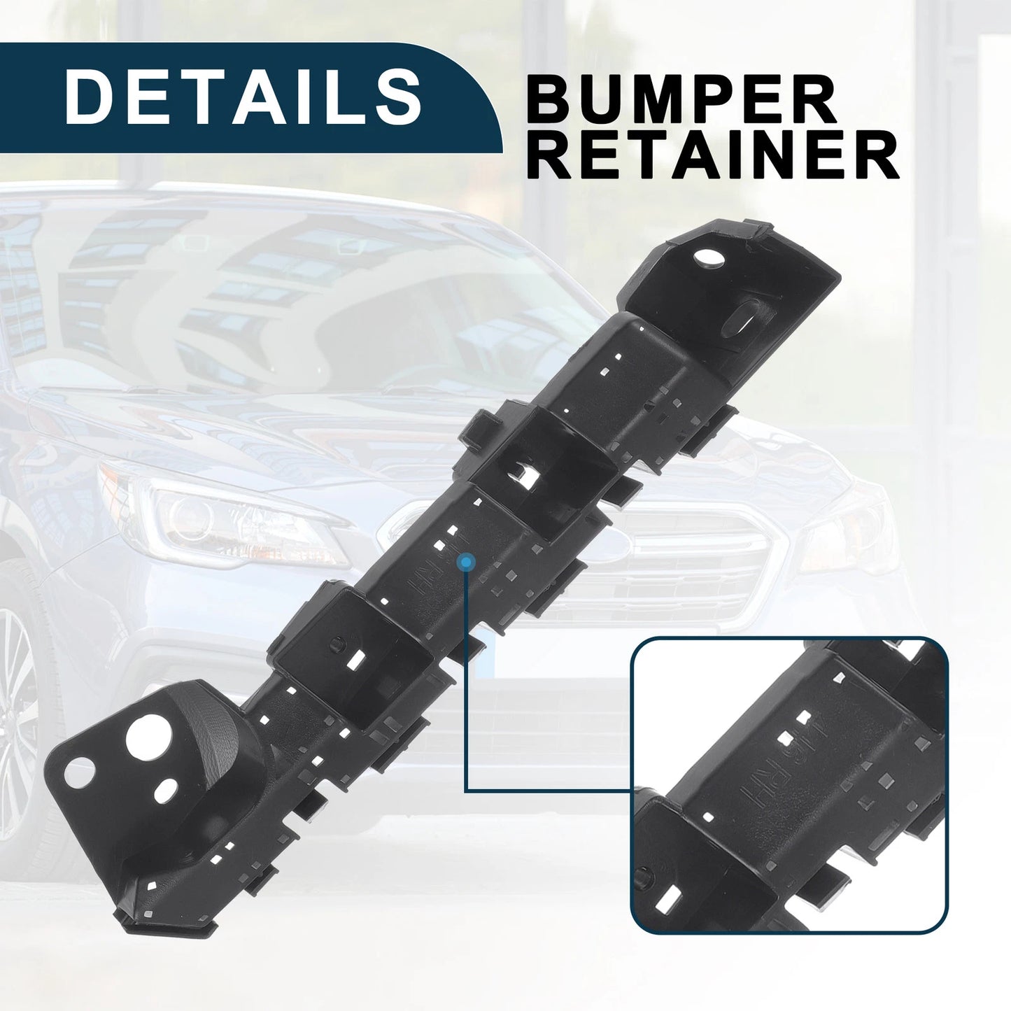 1pc Right Front Bumper Retainer Bracket No. 57707VA020 for Subaru WRX (2015–2021)