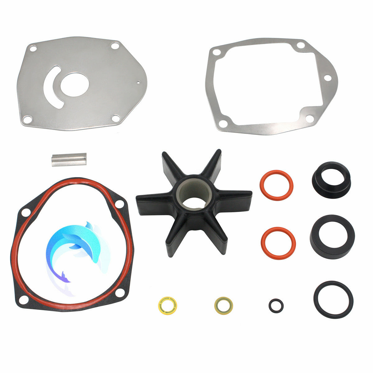Water Pump Impeller Kit for Mercruiser Alpha One Gen 2 (1991–1997)