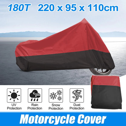 XL Waterproof Motorcycle Cover for Harley Sportster 1200 883 Dyna FXD