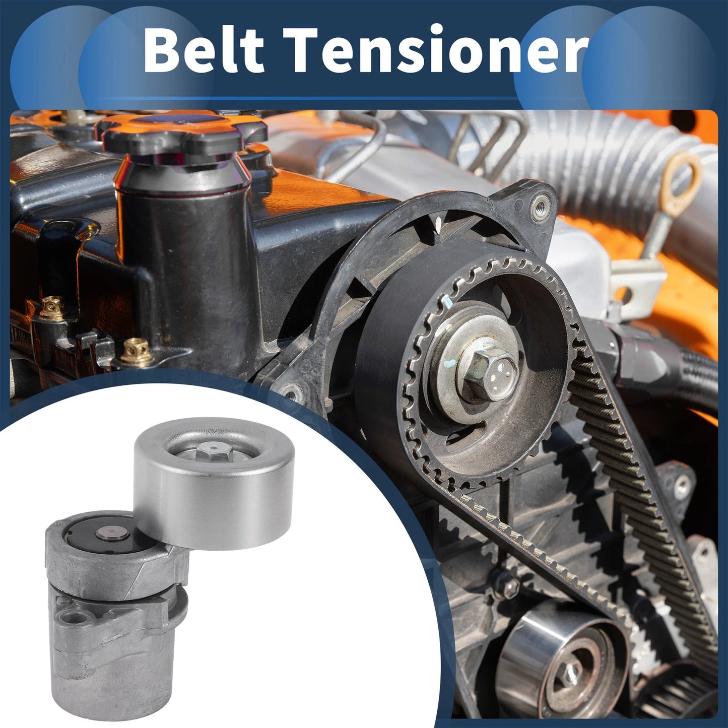 Belt Tensioner for Mazda 3 (2003–2009) No.RF8D15980/RF7J15980 Metal